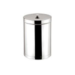 Cesto para Lixo com Recipiente Interno, Corpo e Tampa em Aço Inox 10,5L